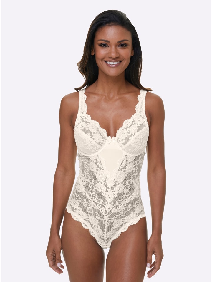 

Sassa Боди на косточках, пудрового цвета