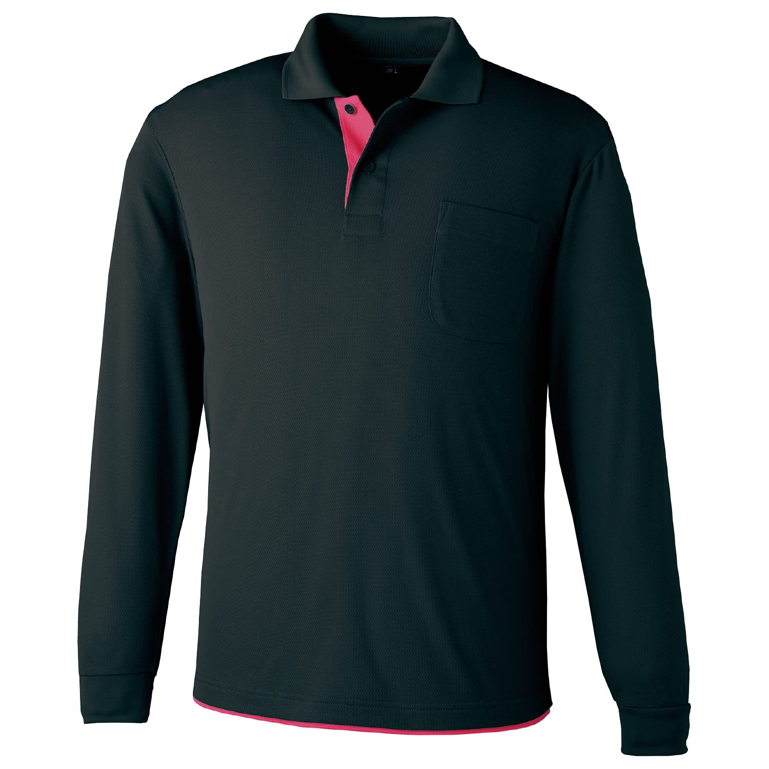 

Быстросохнущая многослойная футболка-поло с длинным рукавом Kokuraya