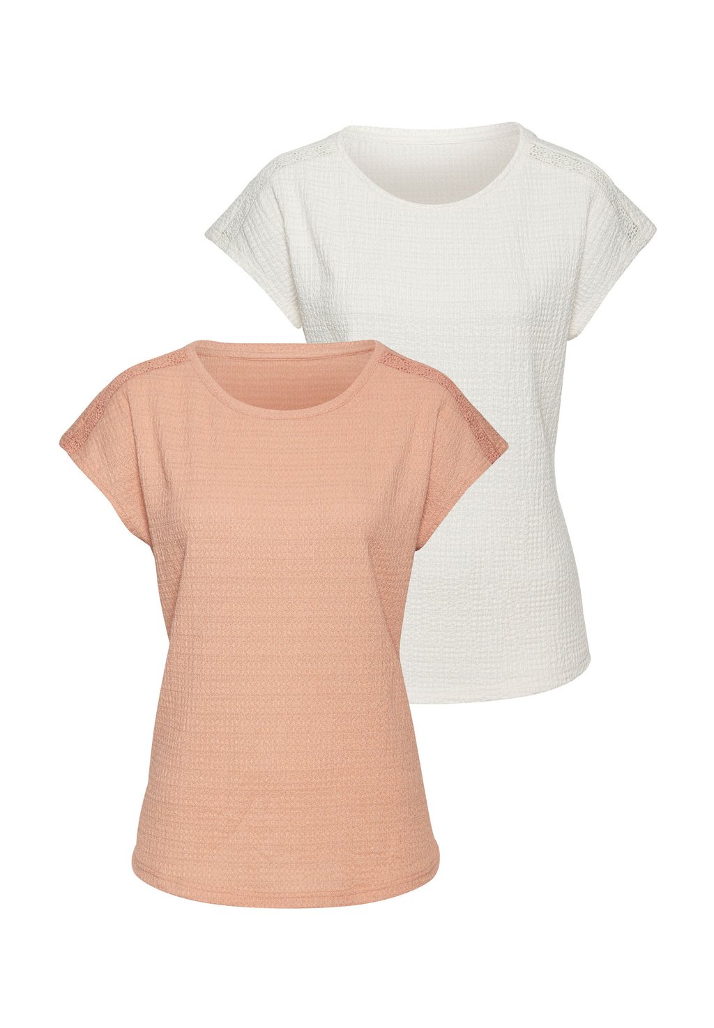 

Футболка с принтом KURZARM 2PACK - Blouse Vivance, оранжевый