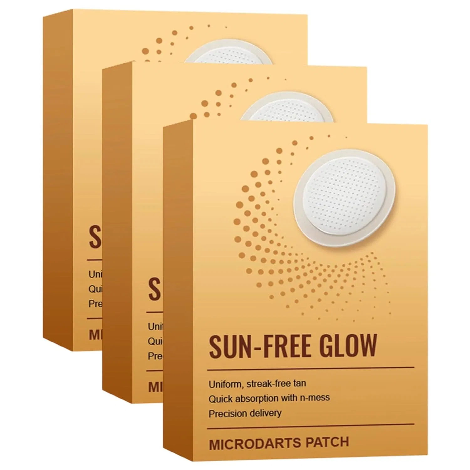 Патчи для автозагара Sun Free Glow Generic, 3Pcs