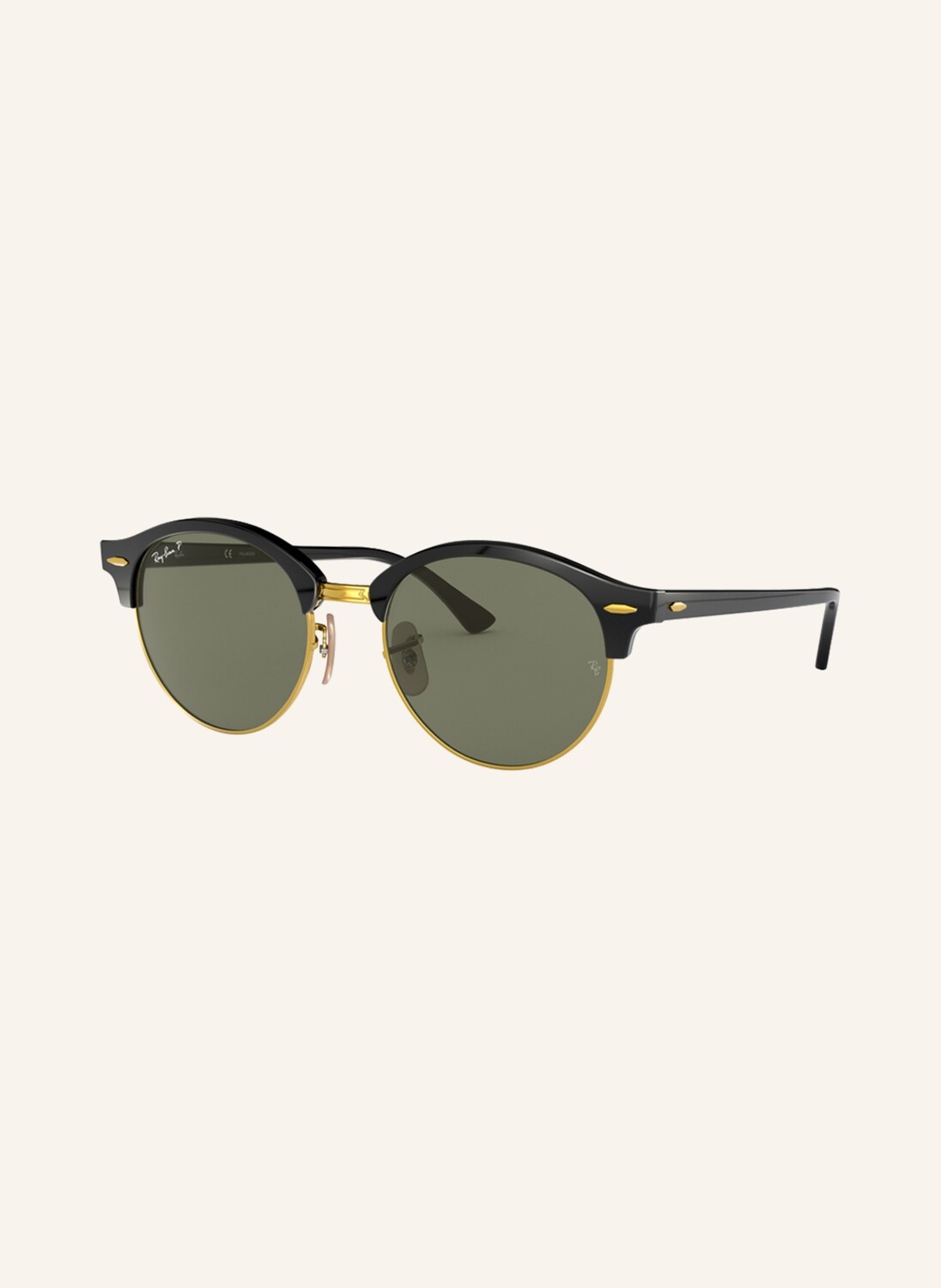 

Солнцезащитные очки Ray-Ban RB4246 CLUBROUND, черный