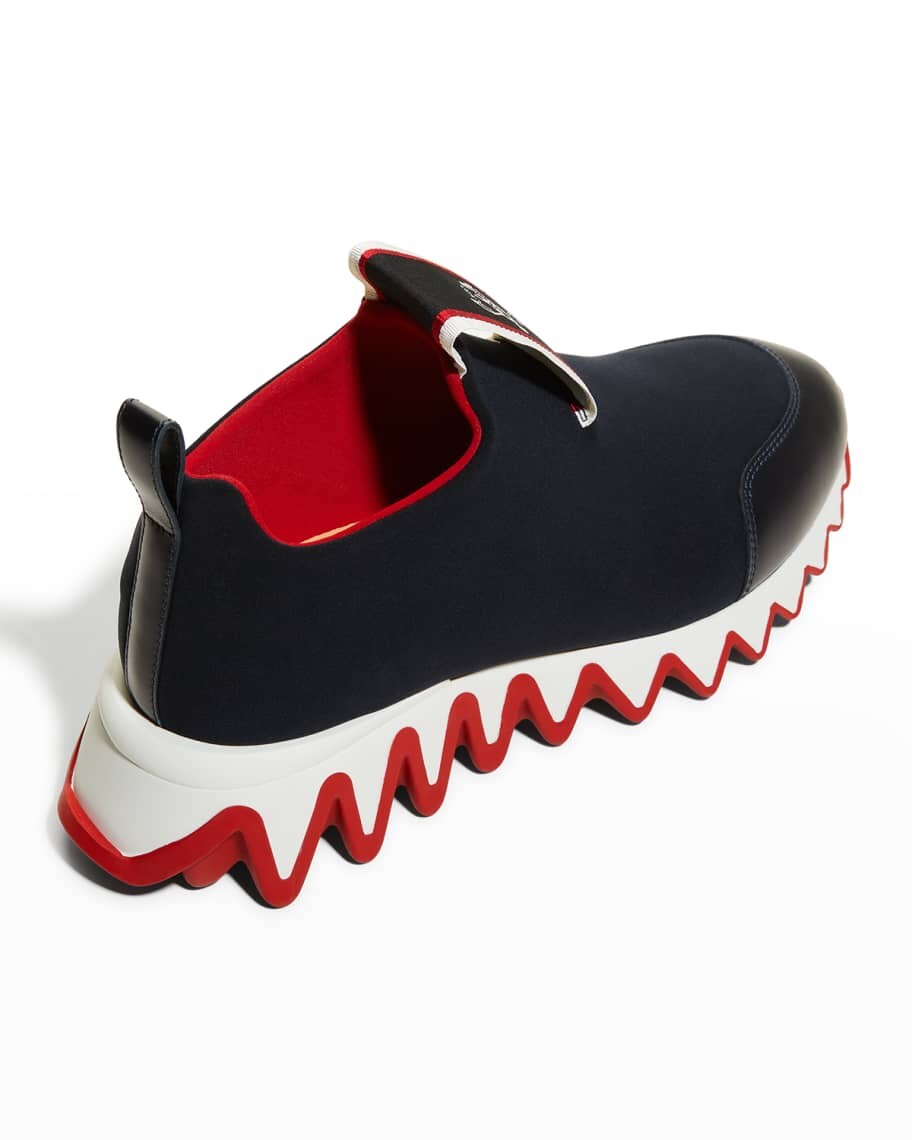 Беговые кроссовки Tiketa Slip-On с красной подошвой Christian Louboutin — фото 2