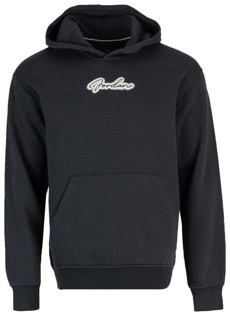 

Худи Air Jordan MVP Pullover Fleece Hoodie 'Off Black/Sail', черный