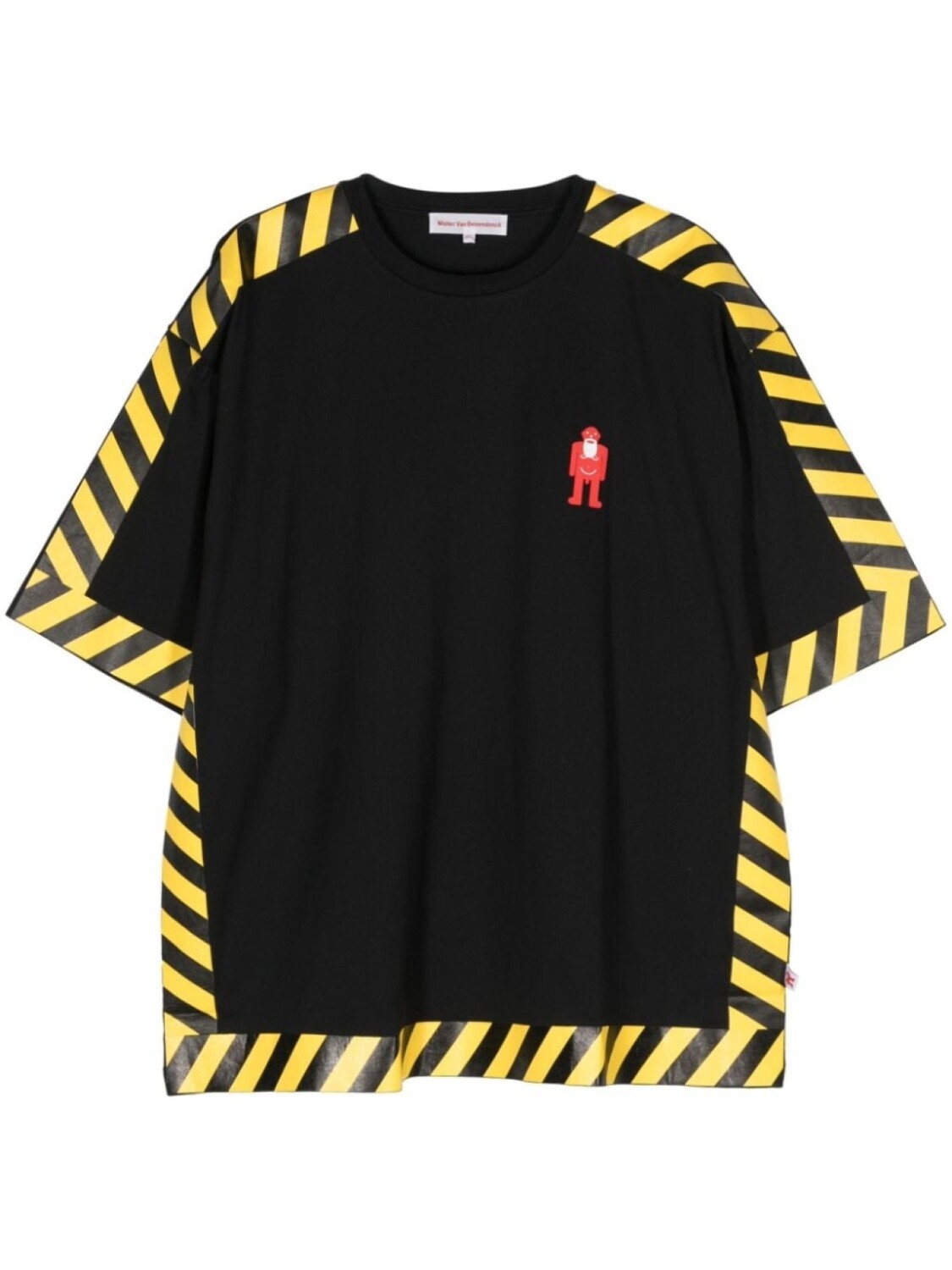 

Walter Van Beirendonck футболка Danger, черный