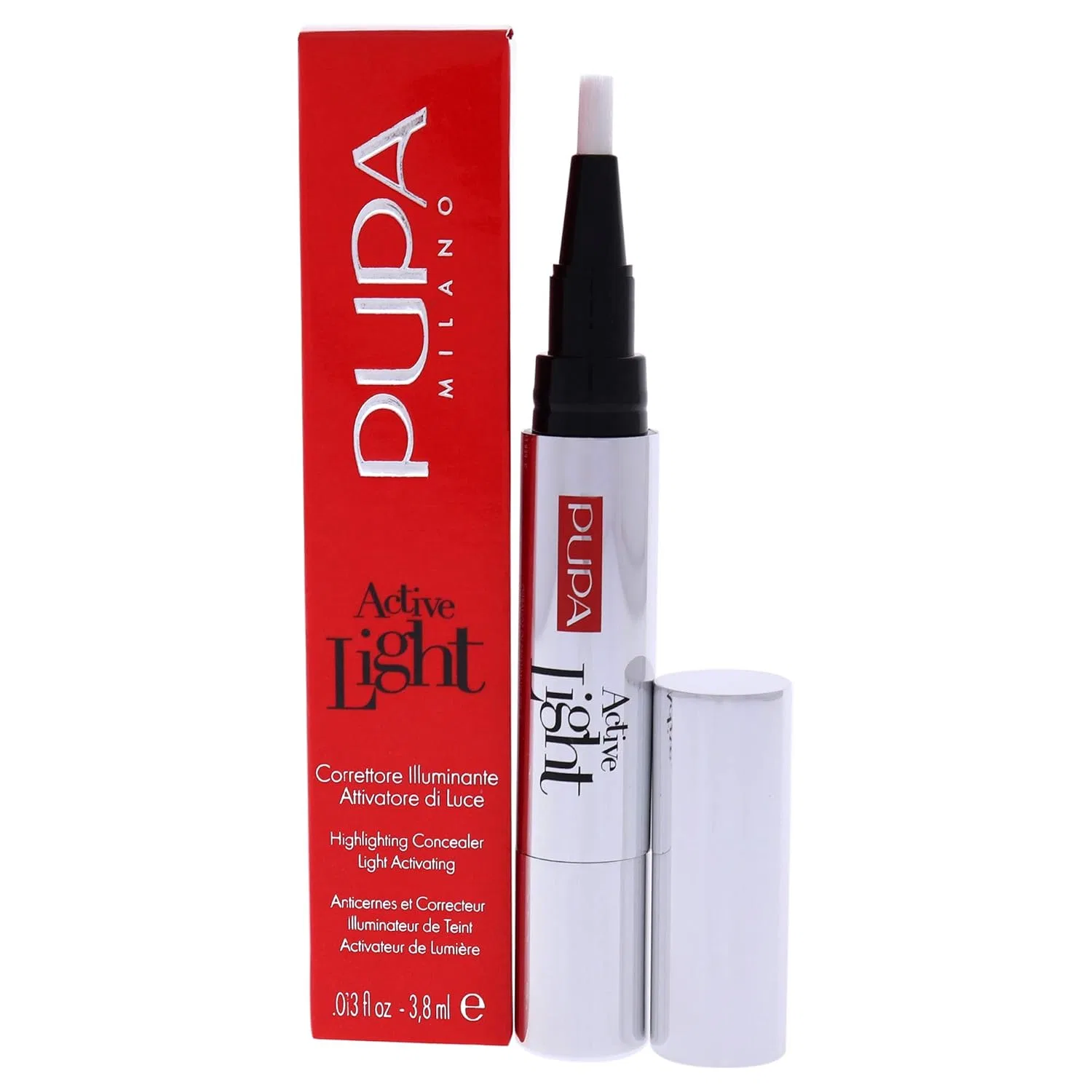 Корректор-хайлайтер «Active Light Correttore Illuminante N. 003 Luminous Sand» от Pupa Pupa
