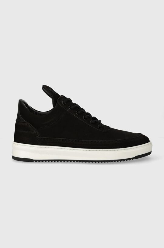 

Кроссовки Low Top Base из замши Filling Pieces, черный