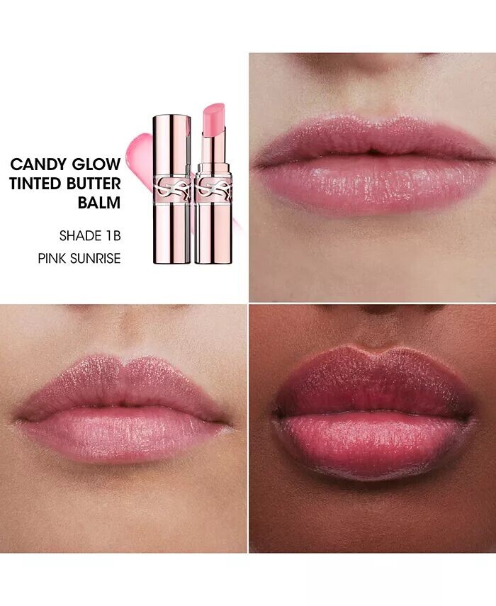 Тональный масляный бальзам Candy Glow Yves Saint Laurent, цвет 44B NUDE LAVALLIERE — фото 2