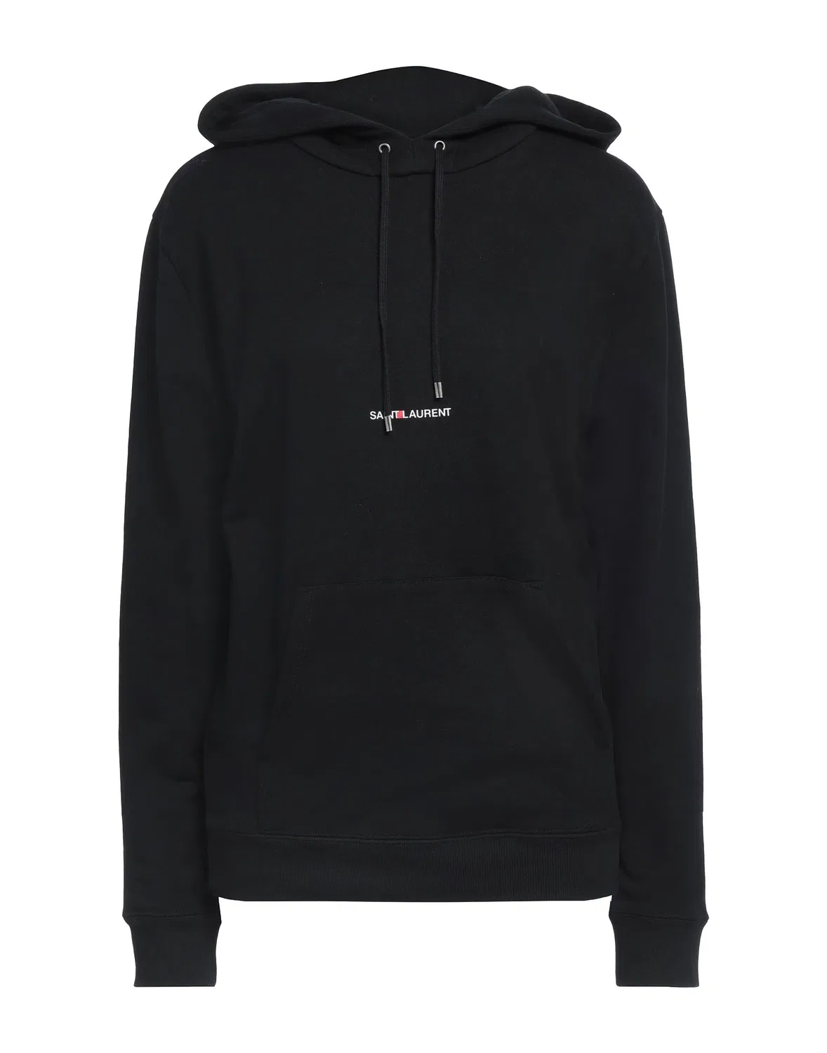 Толстовка с капюшоном SAINT LAURENT черная