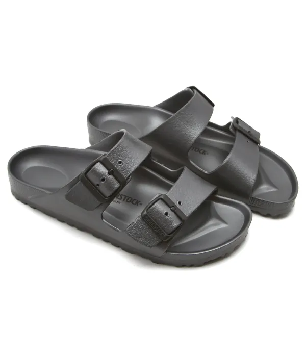 Тапочки Аризона Эва Narrow fit Birkenstock, серый — фото 3