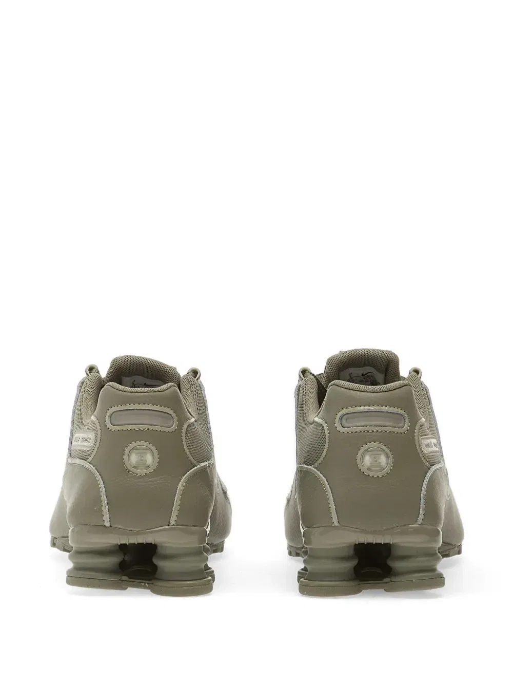 Кроссовки Shox NZ Nike, зеленый — фото 3