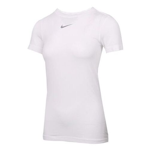 

Футболка infinite dri fit running с коротким рукавом Nike, белый