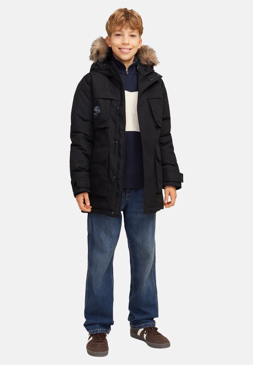 

Парка STAR LANGE Jack & Jones, черный