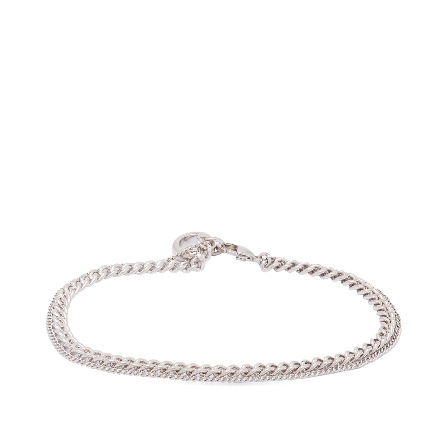 

Браслет A.P.C. Minimal Bracelet, серебряный