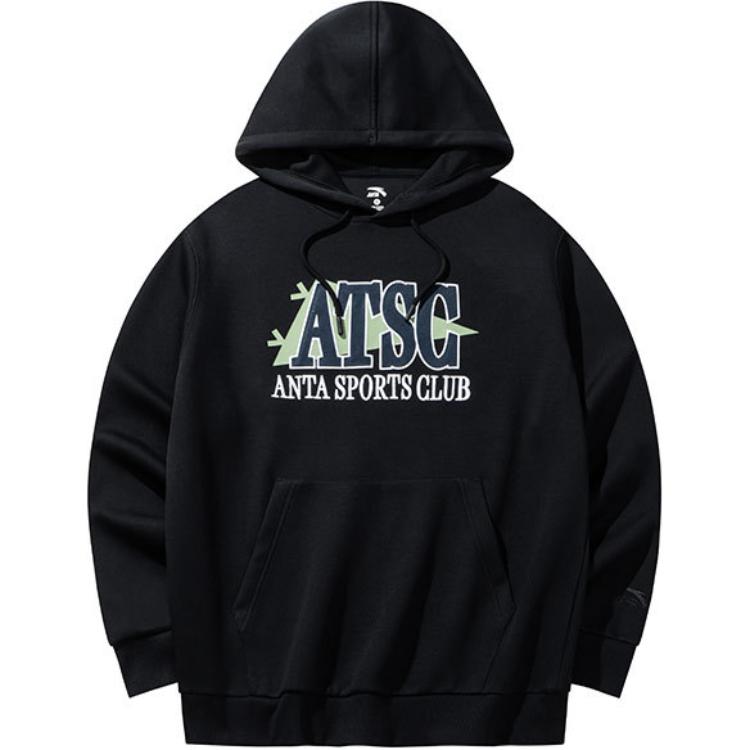 

Толстовка Anta Life Collection, мужская, базовая, черная