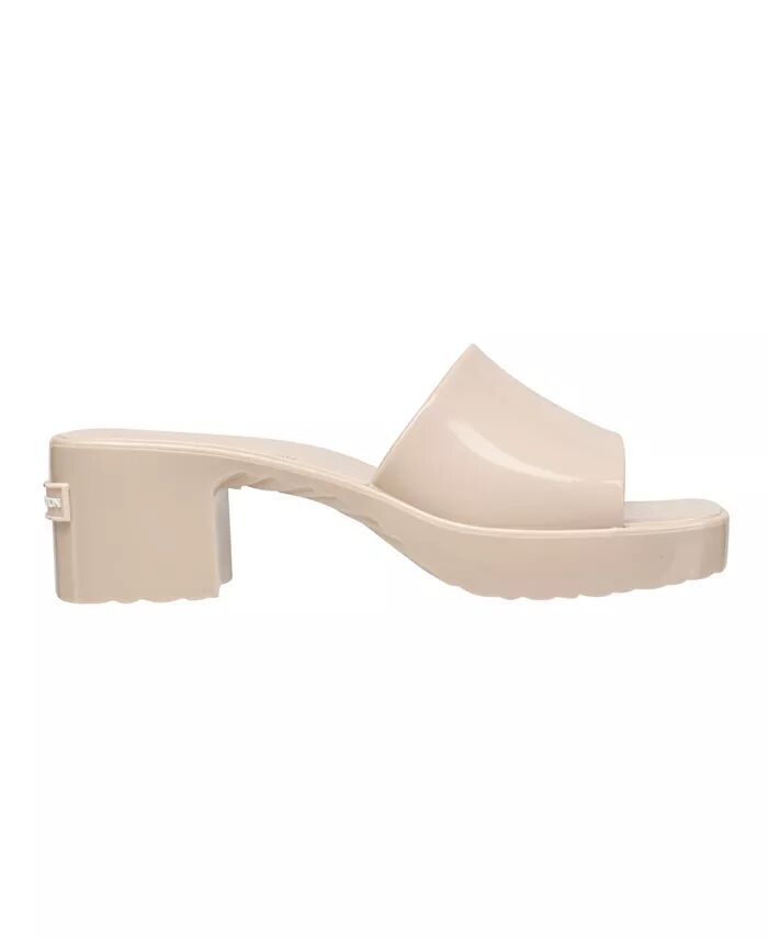 Женские босоножки Almira Slip On с открытым носком и каблуком French Connection, коричневый/бежевый — фото 2