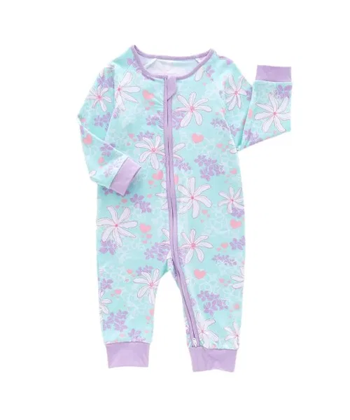 Комбинезон Coco Moon из вискозы с принтом, 0-24M, цвет другой — фото 2