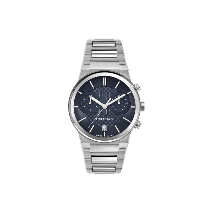 

Ferragamo Часы Chronograph 41mm, Blue Dial