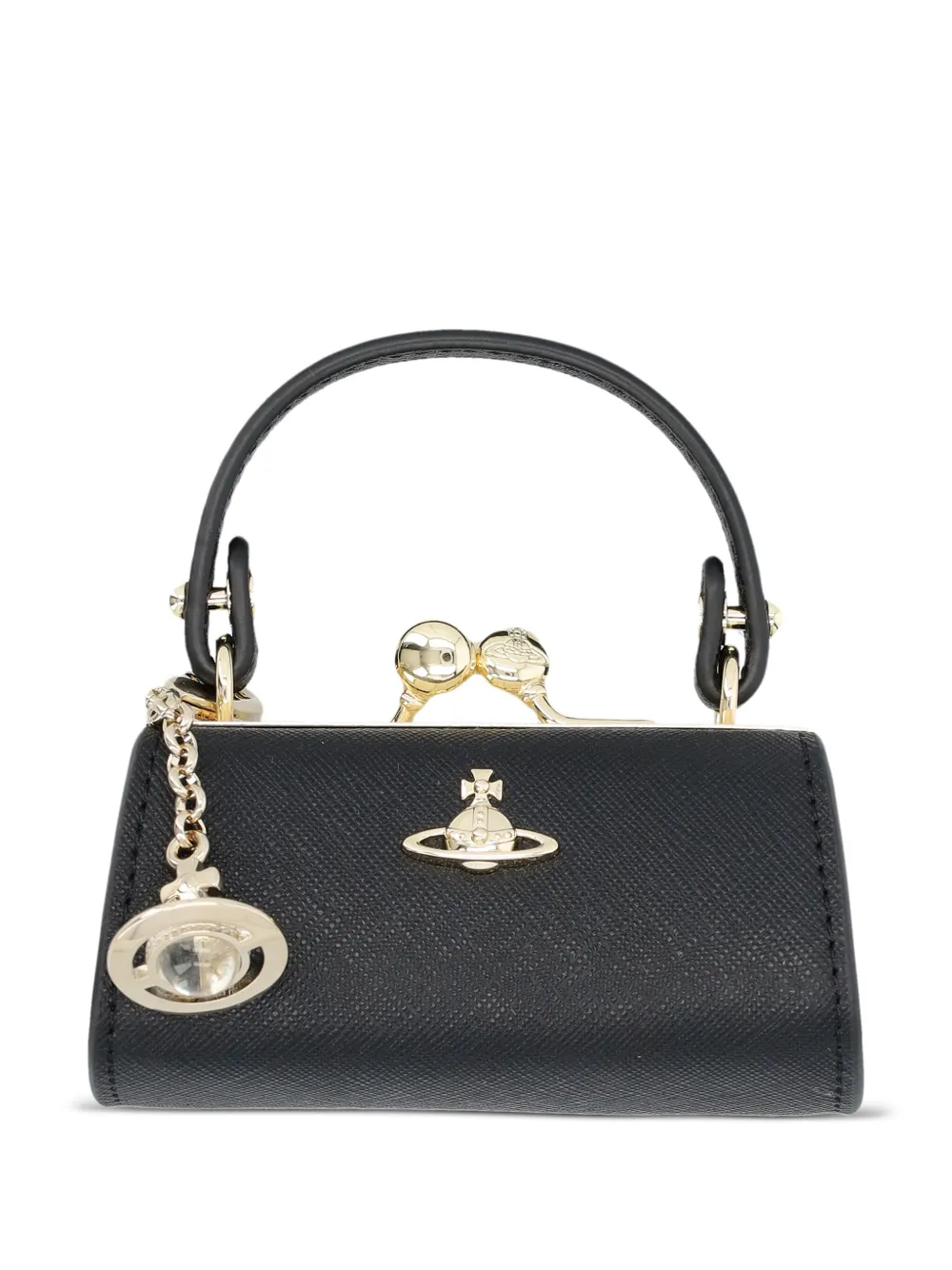 

Мини-кошелек doll с логотипом Vivienne Westwood, черный