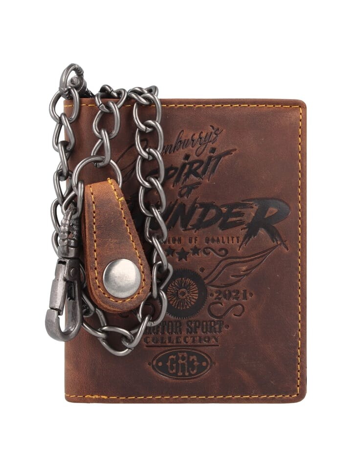 

Кошелек Greenburry Racing Collection Memphis RFID Leder 10 cm, коричневый