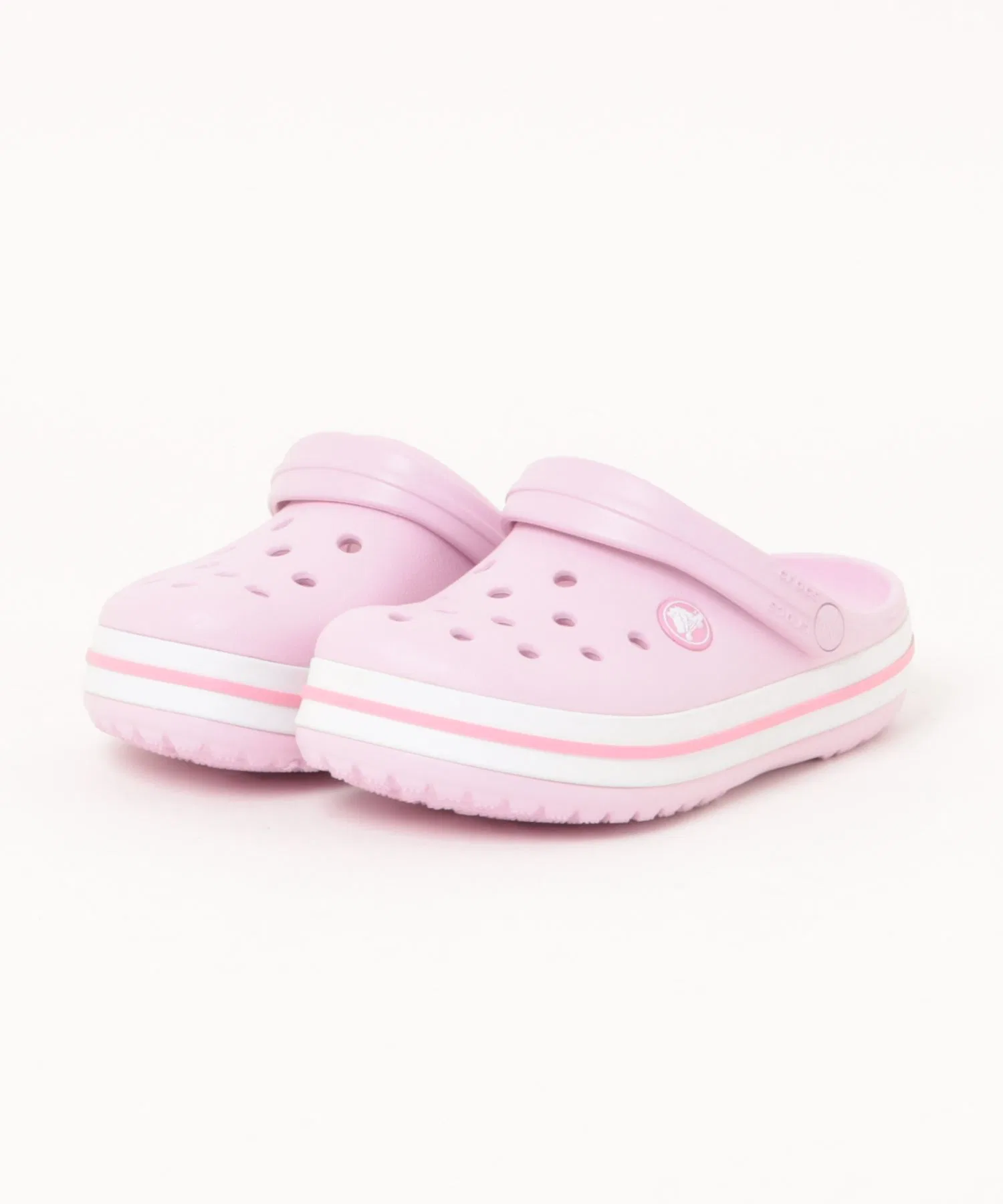 Детские сандалии Crocs Crocband Clog розовые