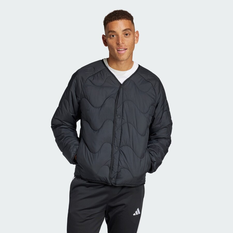 Спортивная куртка ADIDAS SPORTSWEAR Nuganic, черный — фото 2