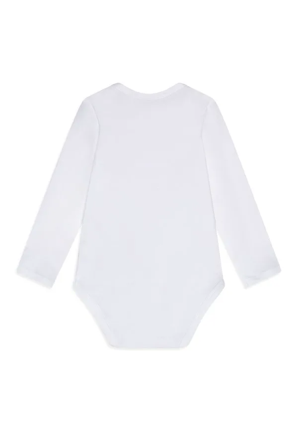 Детская футболка унисекс с длинными рукавами Guess, Pure White — фото 2