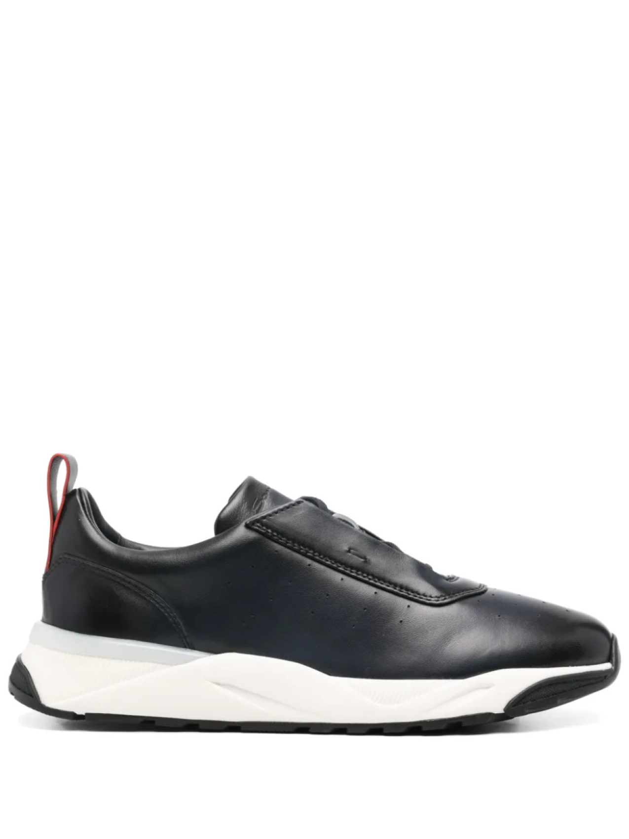 

Кожаные кроссовки Santoni, синий