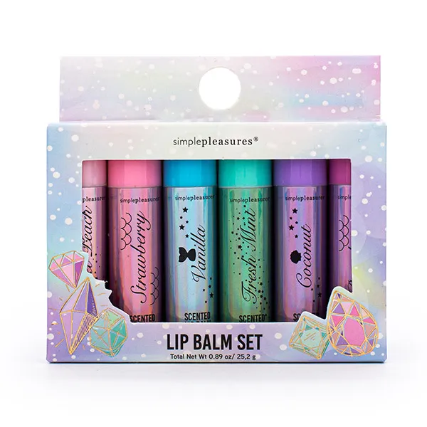 

Набор бальзамов для губ Lip Balm Set Stadust Love, 1 UD