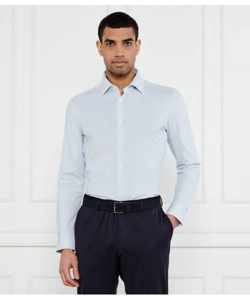 

Рубашка p-hank-kent-c1-222 Slim fit Boss, синий