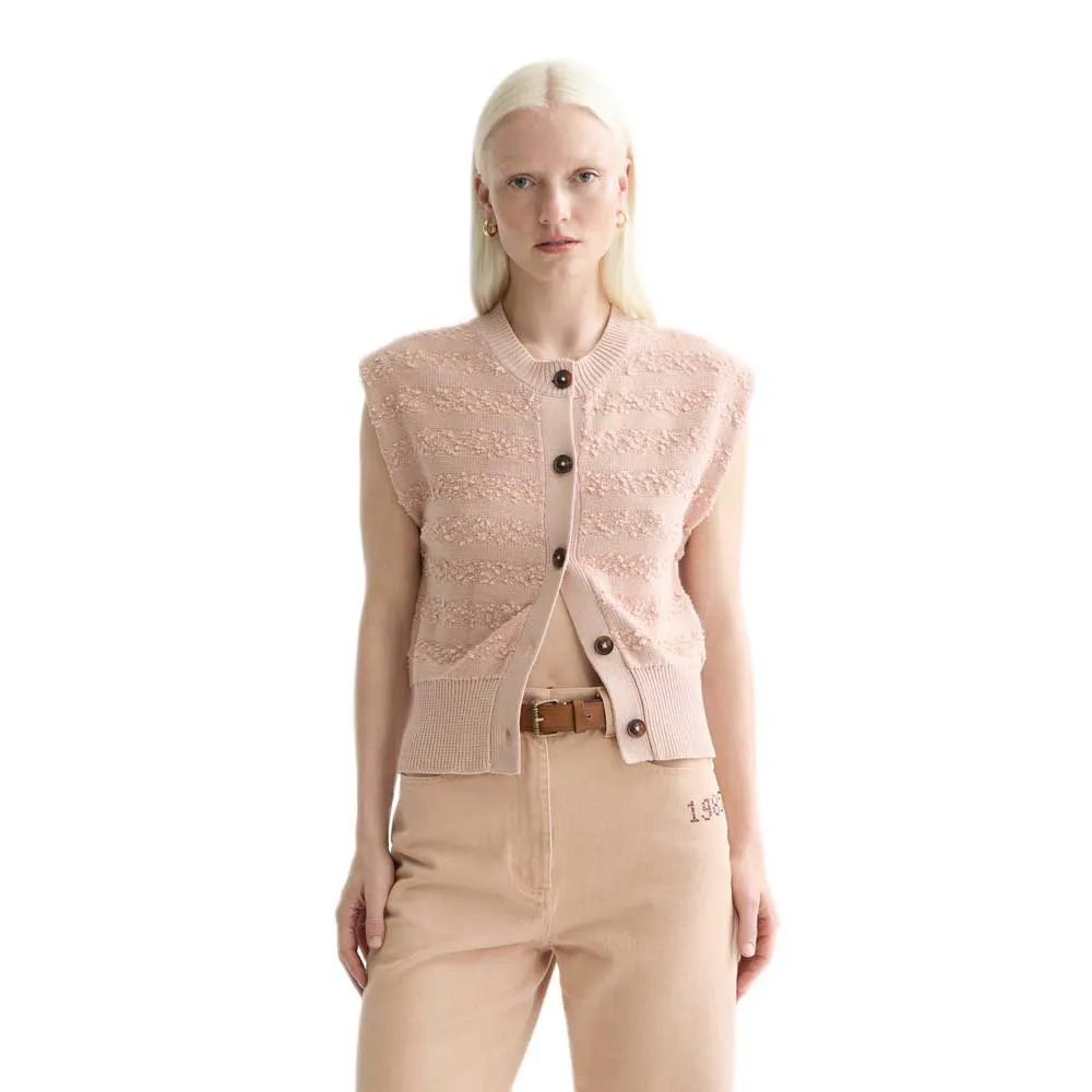 

Вязаный жилет Scotch & Soda U9A01071T, бежевый