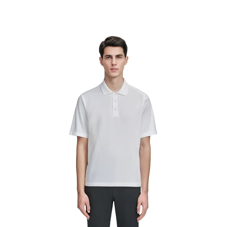 Рубашка поло серии Theory/X THEORY Co-branded, мужская, белая Uniqlo, белый — фото 2