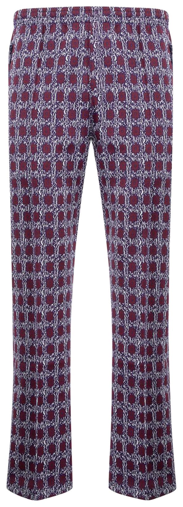 

Спортивные брюки Needles Track Pant из полиэстеровой жаккардовой ткани с рисунком «Цветок», мультиколор