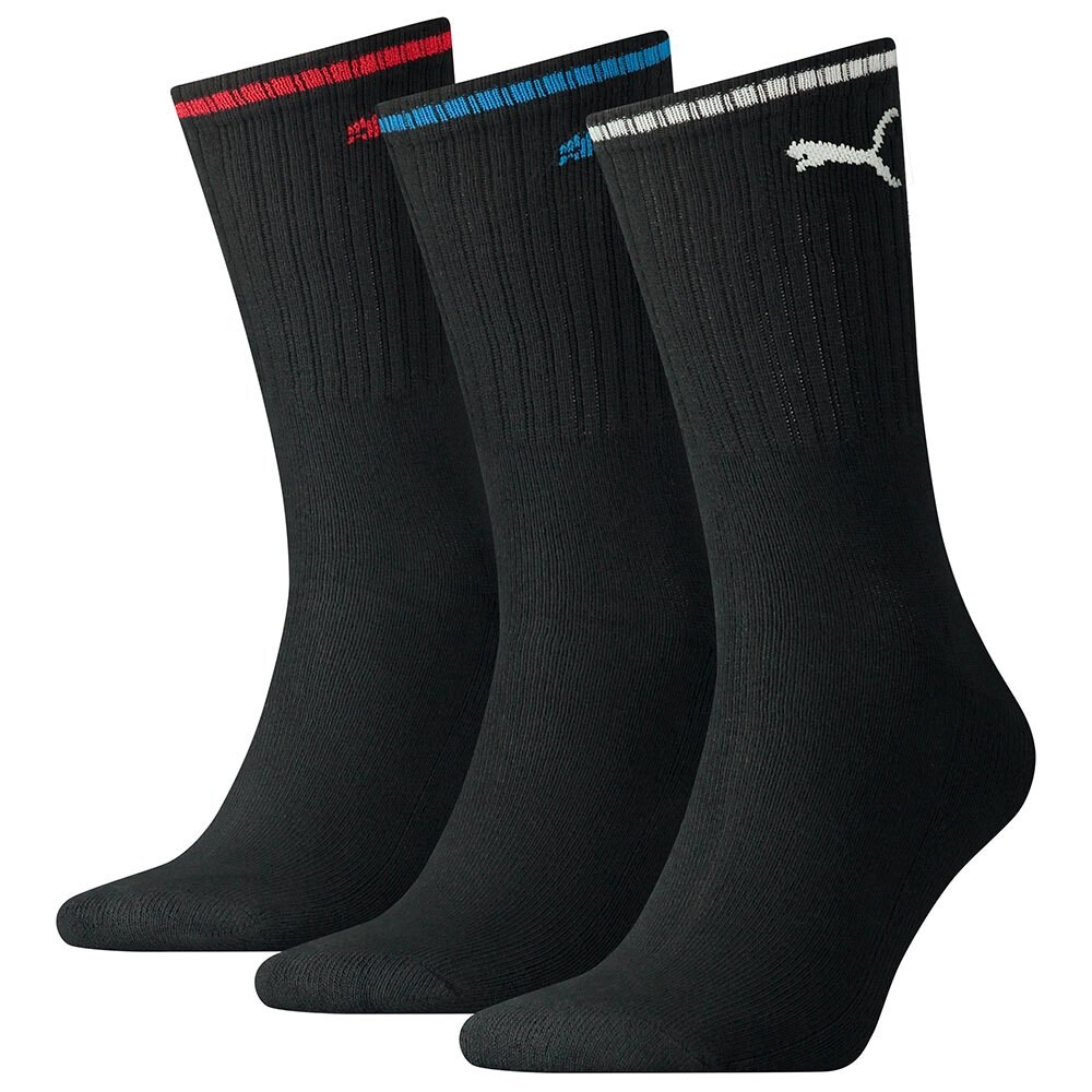 

Носки Puma Sport Crew Stripe 3 шт, черный
