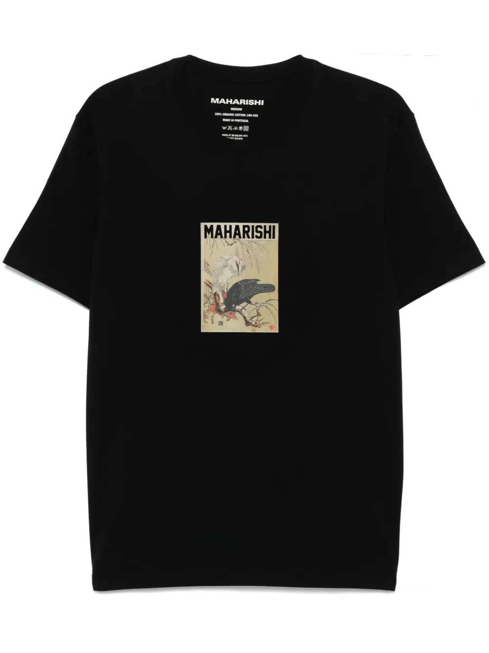 

Футболка 1493 Black Crow/White Heron Maharishi, черный