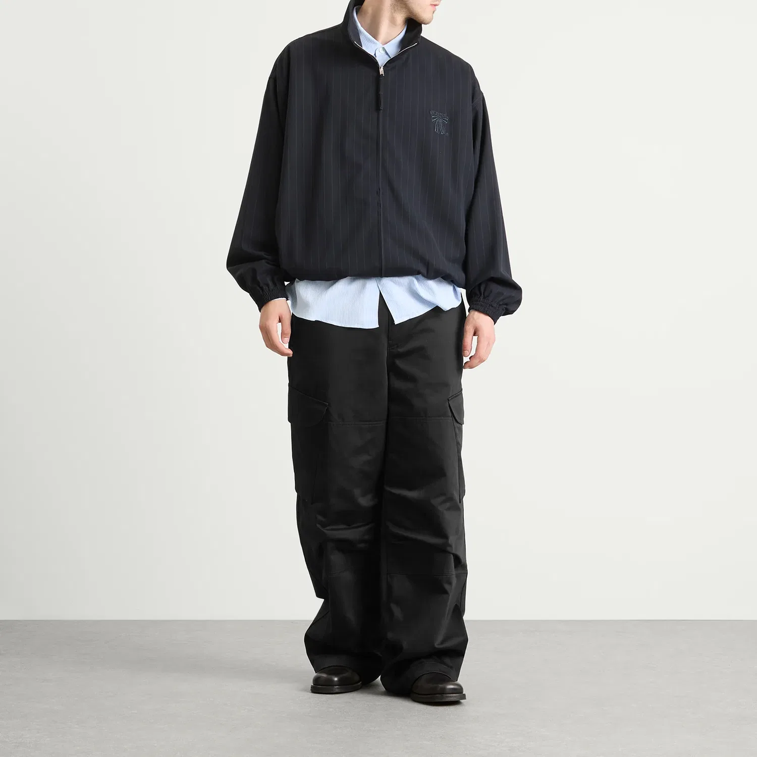 Карго брюки модель SS26 Acne Studios черные — фото 3