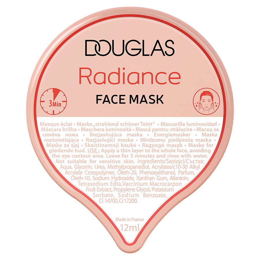

Маска для лица Douglas Collection Radiance Face Mask, 12 ml
