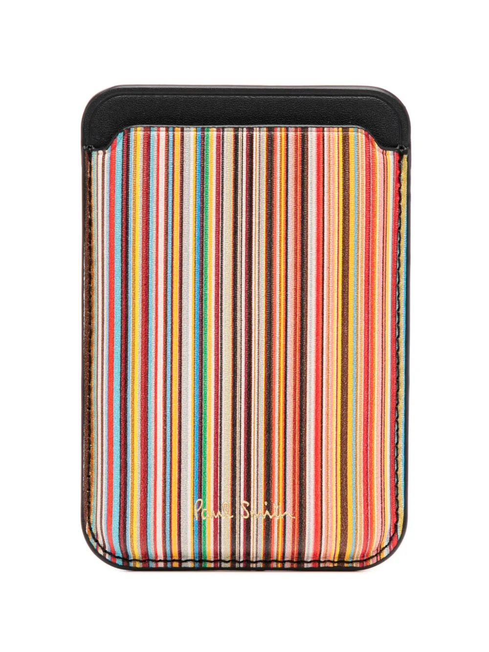 

Картхолдер для iPhone MagSafe с полосками Signature Stripe Paul Smith, разноцветный