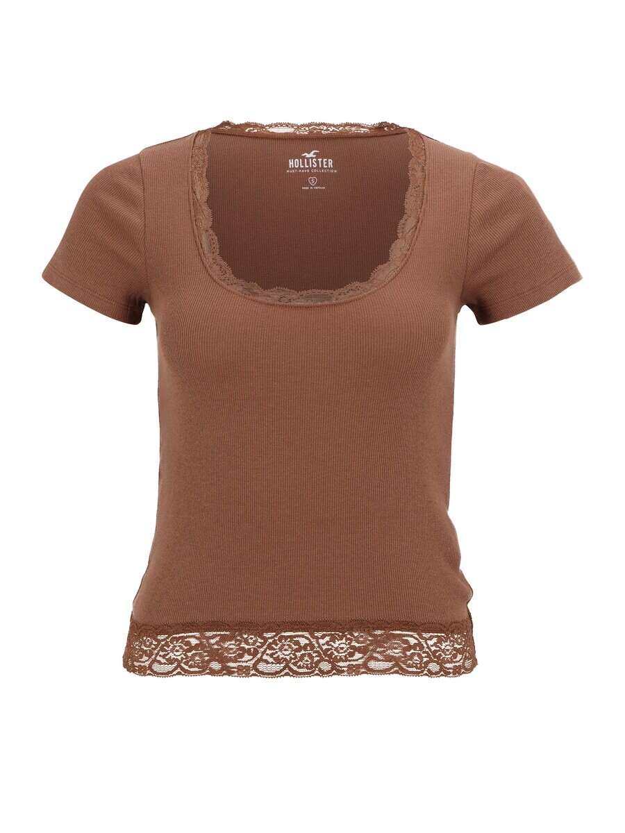 

Футболка HOLLISTER Shirt, карамельный