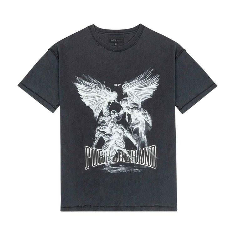 

Футболка PURPLE BRAND Textured Inside Out Tee, Black