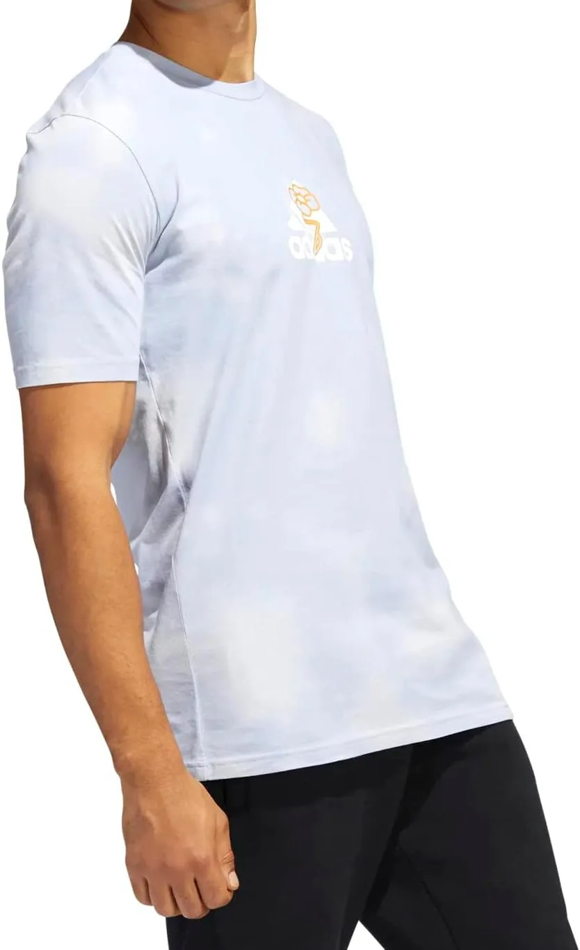 Футболка adidas Summer Madness Wash Graphic — фото 4