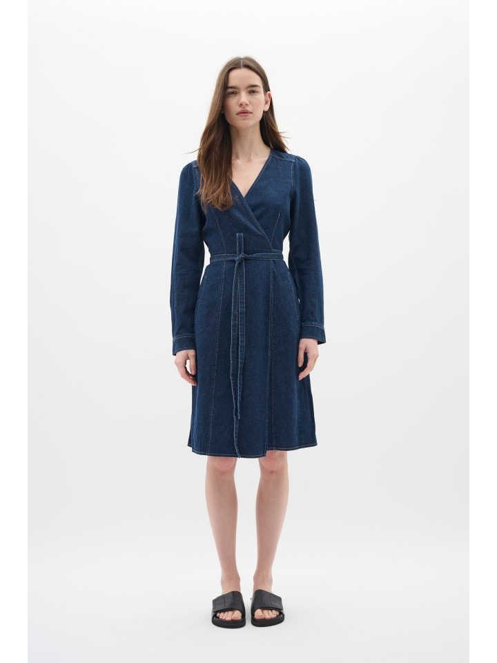 

Платье женственного кроя DafinaIW из синего денима InWear