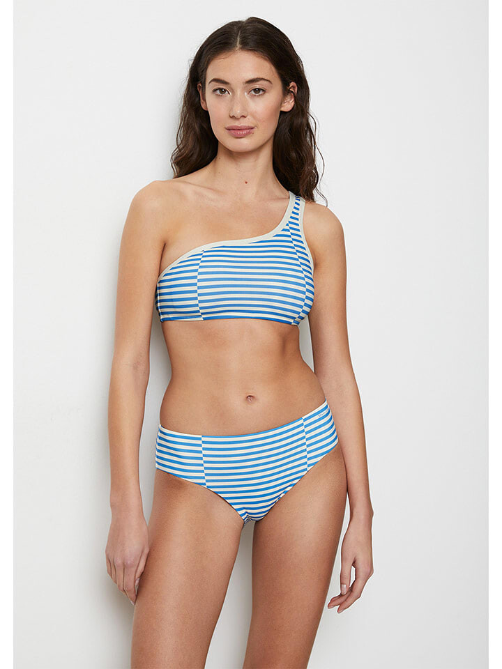 

Верх бикини Marc O´Polo Bikini-Oberteil, цвет Blau/Weiß