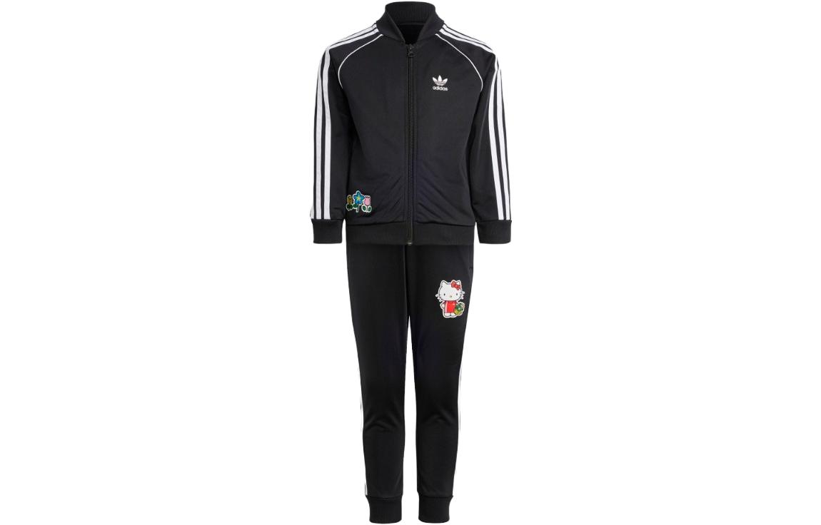 

Детская повседневная спортивная одежда Adidas, Set (Black)