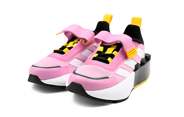 Кроссовки tech runner el x lego 'bliss orchid' Adidas, мультиколор — фото 3