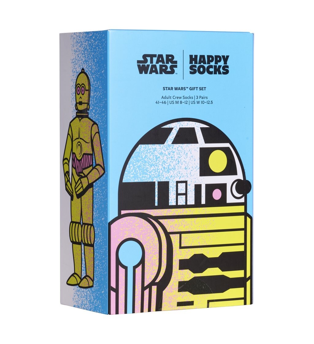 

Носки STAR WARS™ 3 PACK GIFT UNISEX SET Happy Socks, черный