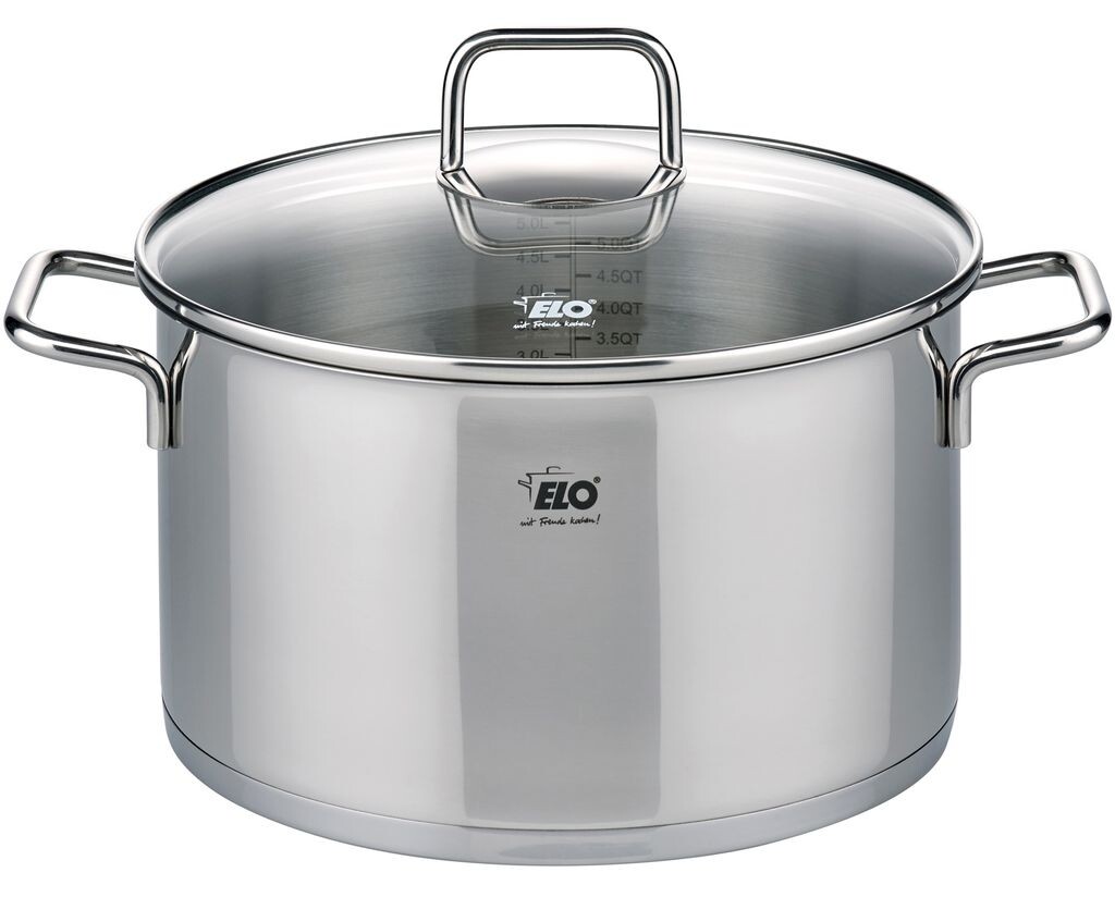 

Кастрюля – нержавеющая сталь – стеклянная крышка – Ø 24 см ELO Stahlwaren GmbH