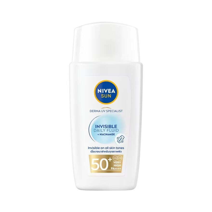 

Nivea NIVEA Sun Derma Invisible Daily Fluid SPF50+ 40 мл, White