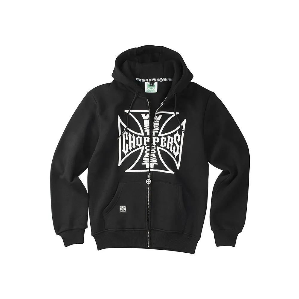 

Толстовка West Coast Choppers OG Logo full zip, черный