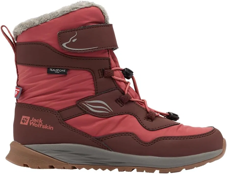 Зимние ботинки Jack Wolfskin Girls Polar Bear-g Texapore High Vc K, Dark Mahogany