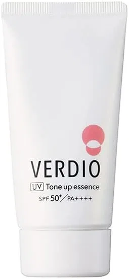Солнцезащитная эссенция Verdio UV Tone Up Essence SPF50+ PA++++, розовый цвет, 50 г, набор 2 шт — фото 2